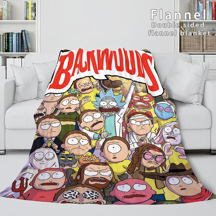 Backwoods Rink Super Soft Flannel Fleece Blanket - EBuycos