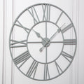 Skeleton Clock – Grey – 80cm - Laura James