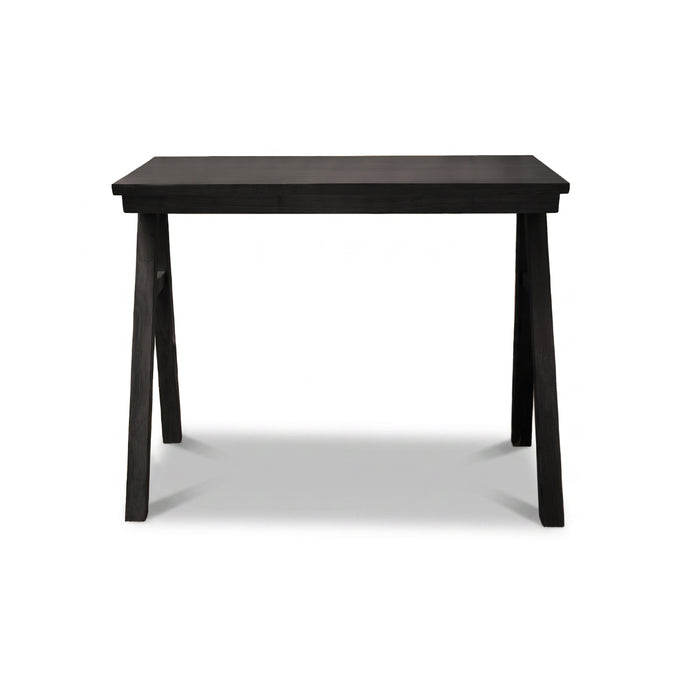 Sabina 100cm Rectangular Desk - Black Oak - Laura James