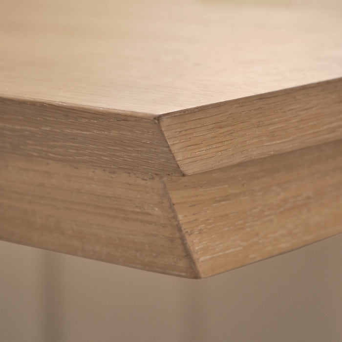 Sabina 100cm Rectangular Desk - Pale Oak - Laura James