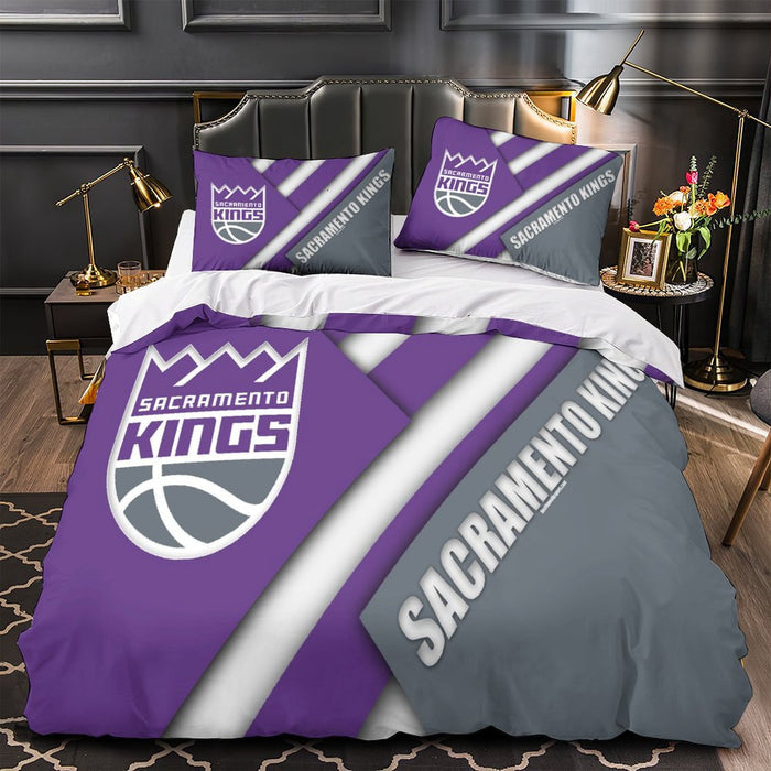 Sacramento Kings Bedding Set Duvet Cover Without Filler