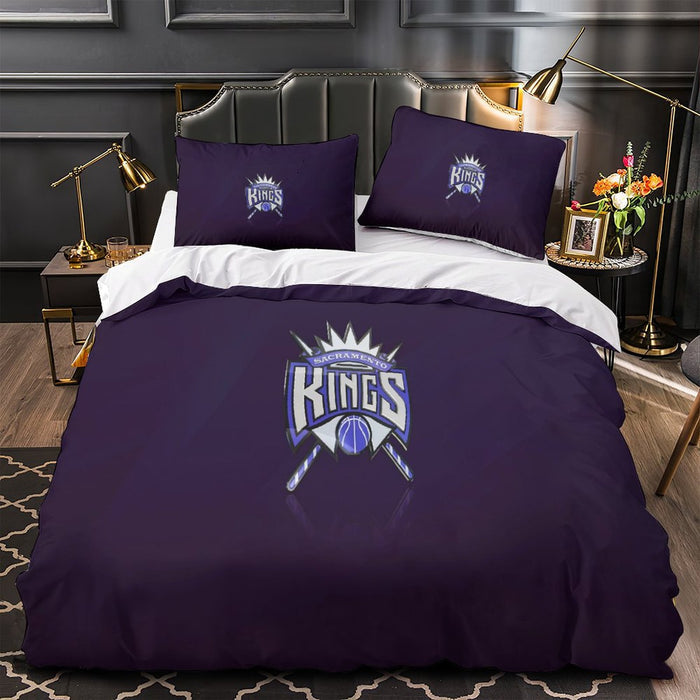 Sacramento Kings Bedding Set Duvet Cover Without Filler