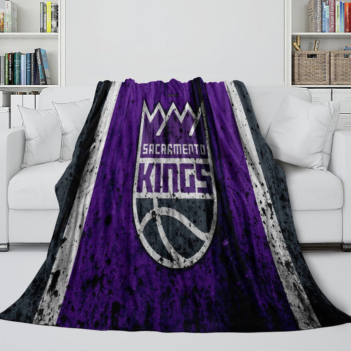 Sacramento Kings Blanket Flannel Fleece Throw Room Decoration
