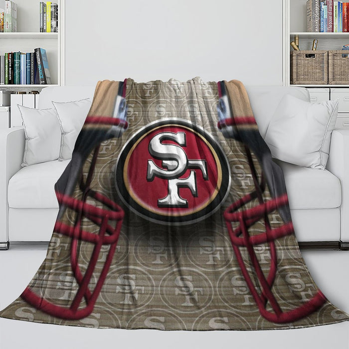 San Francisco 49ers Blanket Flannel Fleece Throw Kids Room Decoration