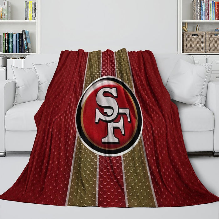 San Francisco 49ers Blanket Flannel Fleece Throw Kids Room Decoration