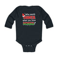 Santa Nonna Long Sleeve Baby Onesie - PFY