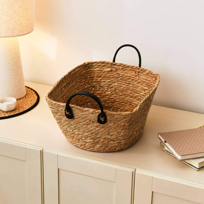 Shaldon Rectangular Basket - Natural - Laura James