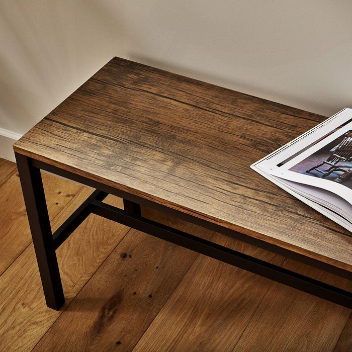 Sheffield dining bench – industrial - Laura James