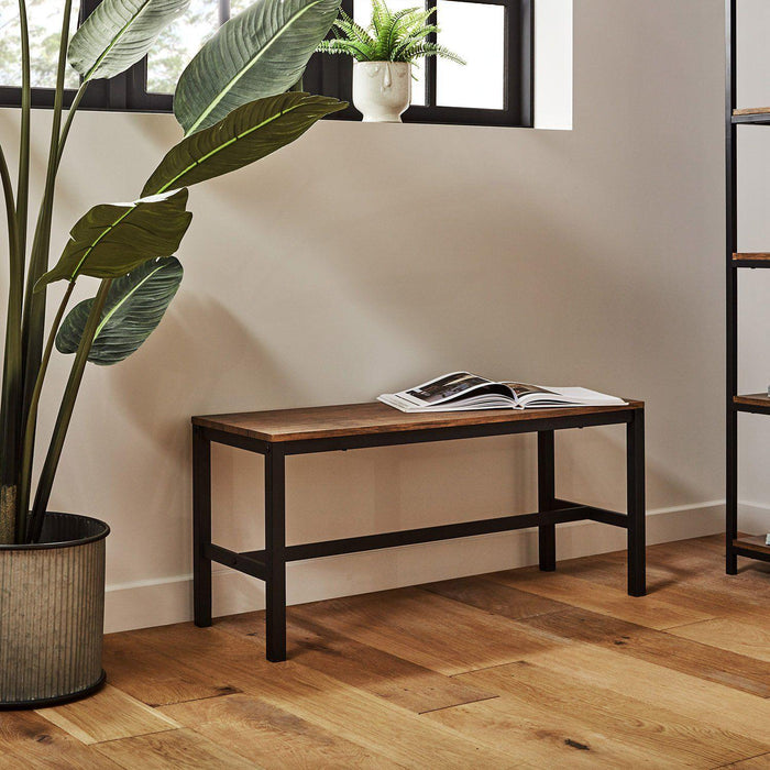 Sheffield dining table set – 4 seater – dining bench and 2 stools - Laura James