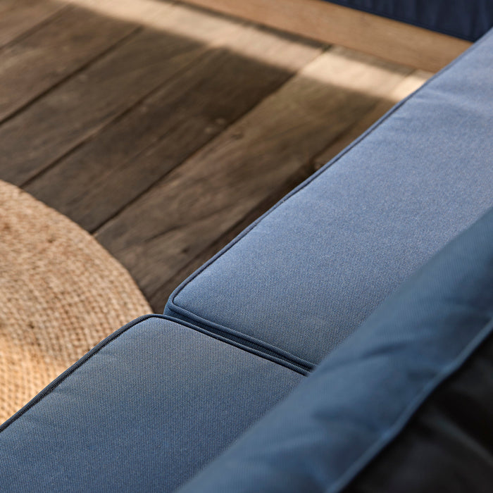 Shiro Garden Corner Sofa Cushion Covers - Navy