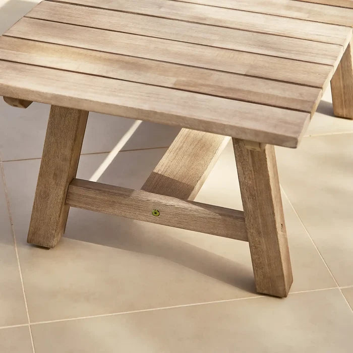 Shiro  Rectangular Acacia outdoor  Coffee Table -Laura James