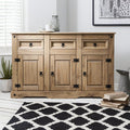 Sideboard - 3 Drawers 3 Doors - Solid Wood - Laura James