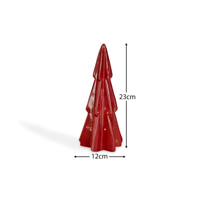 Sira Medium Ceramic Tree - Red