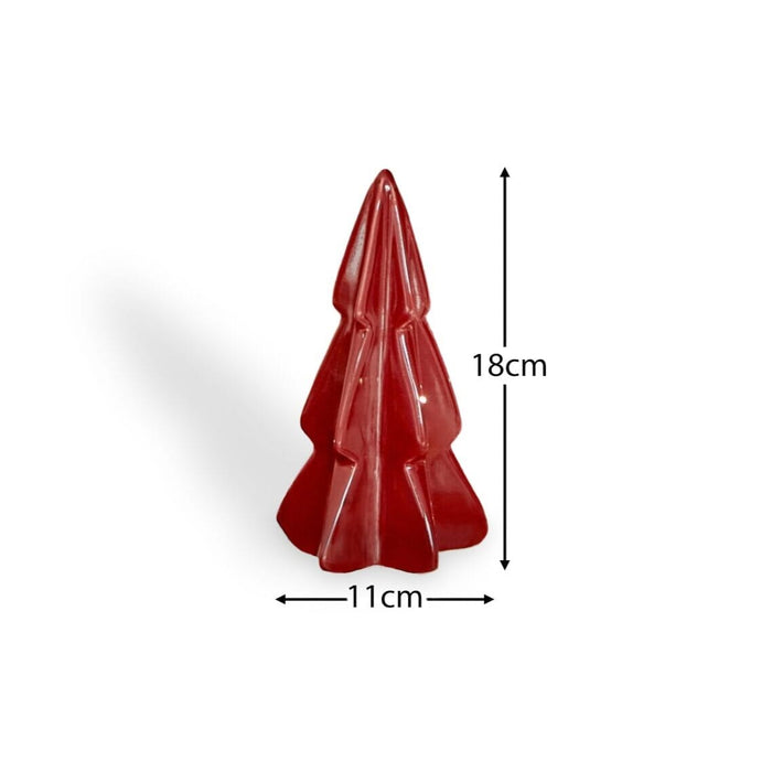Sira Small Ceramic Tree - Red