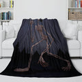 Siren Head Blanket Flannel Fleece Throw Room Decoration