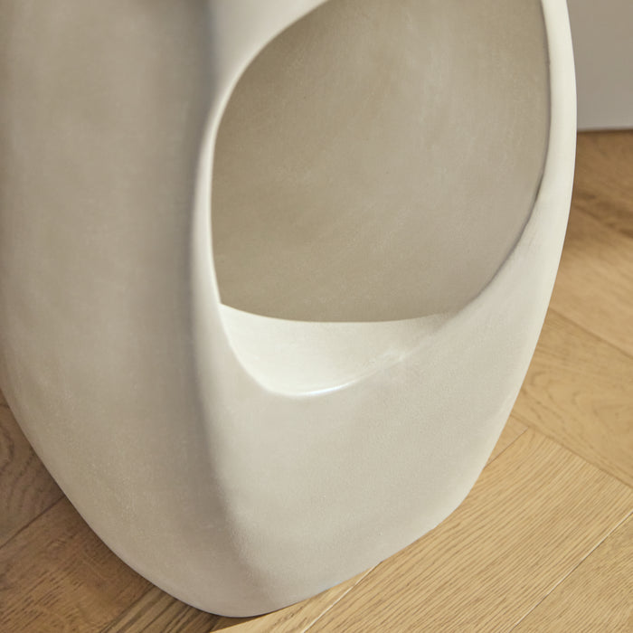 Sohan 32cm Side Table - Sand Concrete - Laura James