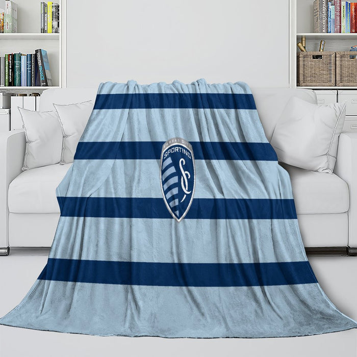Sporting Kansas City Blanket Flannel Fleece Throw Room Decoration