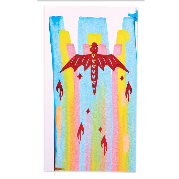Squeegeez Magic Reveal Art Dragon
