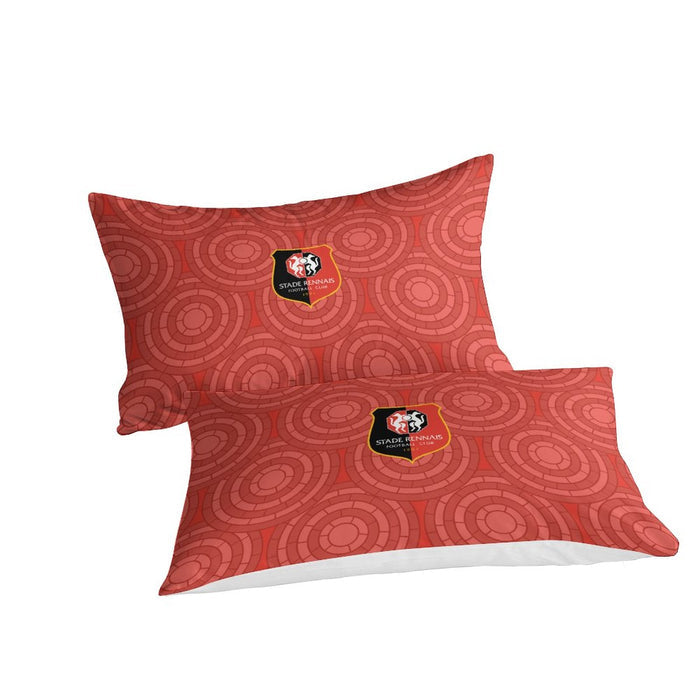 Stade Rennais Football Club Bedding Set Quilt Cover Without Filler