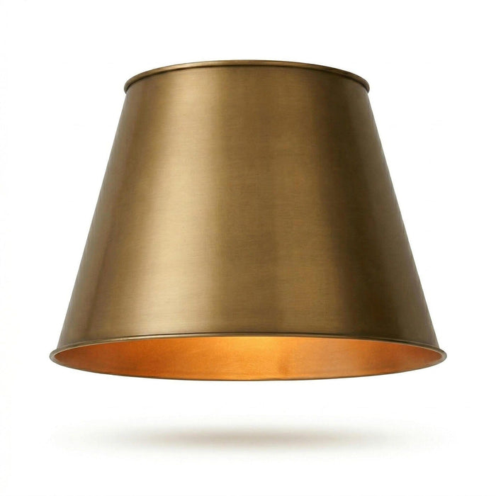Stowe Gold Metal Floor Lamp - 136cm - Laura James