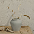 Suma 20cm Terracotta Vase - Off White - Laura James