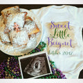Sweet Little Beignet Onesie - Mardi Gras Pregnancy Announcement