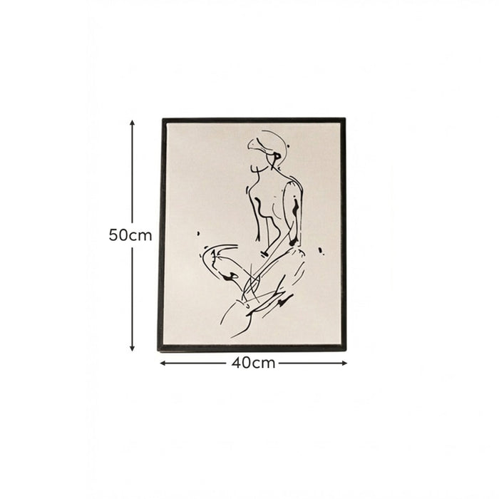 Talland 55x40cm Wall Art - Figure I - Laura James