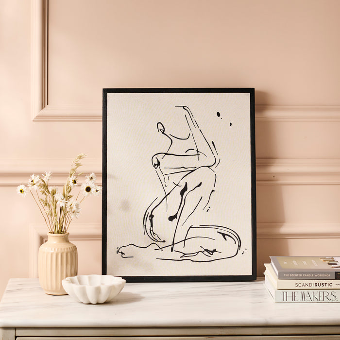Talland 55x40cm Wall Art - Figure II - Laura James