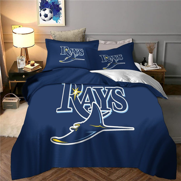 Tampa Bay Rays Bedding Set Quilt Cover Without Filler