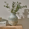 Tariva Ceramic 25cm Vase - Cornflower Blue - Laura James