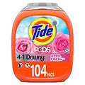 Tide PODS with Downy, Liquid Laundry Detergent Pacs in April Fresh, 104 ct.