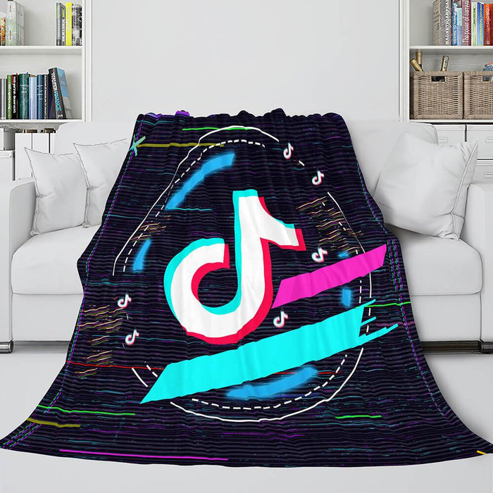 TikTok Soft Flannel Fleece Throw Blanket - EBuycos