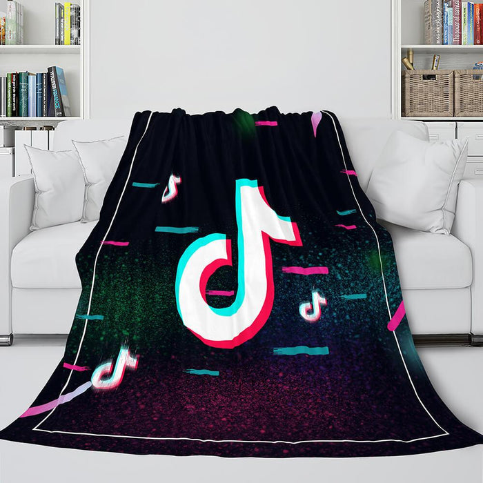 TikTok Soft Flannel Fleece Throw Blanket - EBuycos