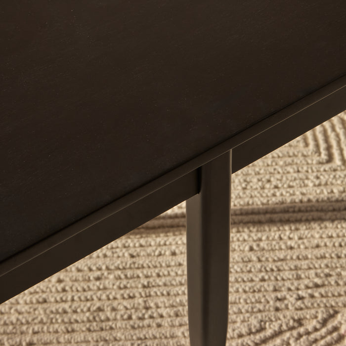 Tilly 150cm Wooden Bench - Black Oak - Laura James