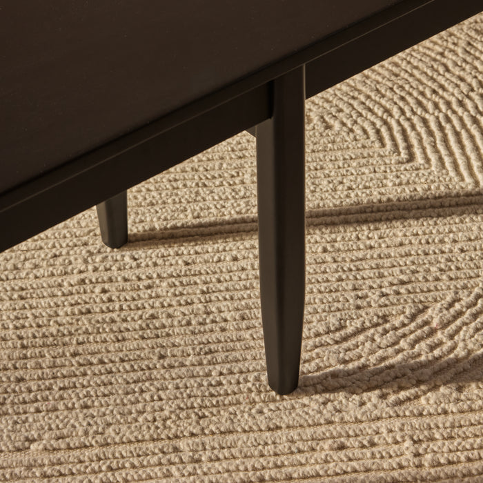 Tilly 150cm Wooden Bench - Black Oak - Laura James