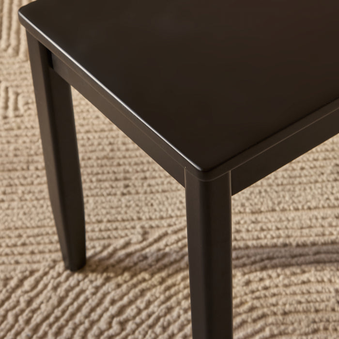 Tilly 150cm Wooden Bench - Black Oak - Laura James