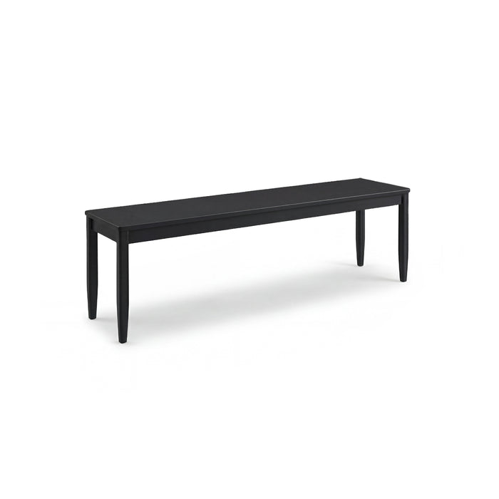 Tilly 150cm Wooden Bench - Black Oak - Laura James