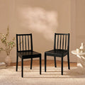 Tilly Black Dining Chairs - Set of 2 - Laura James