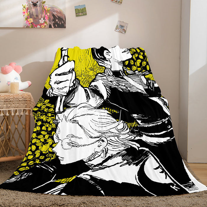 Tokyo Revengers Cosplay Flannel Blanket Throw Comforter Bedding Sets - EBuycos
