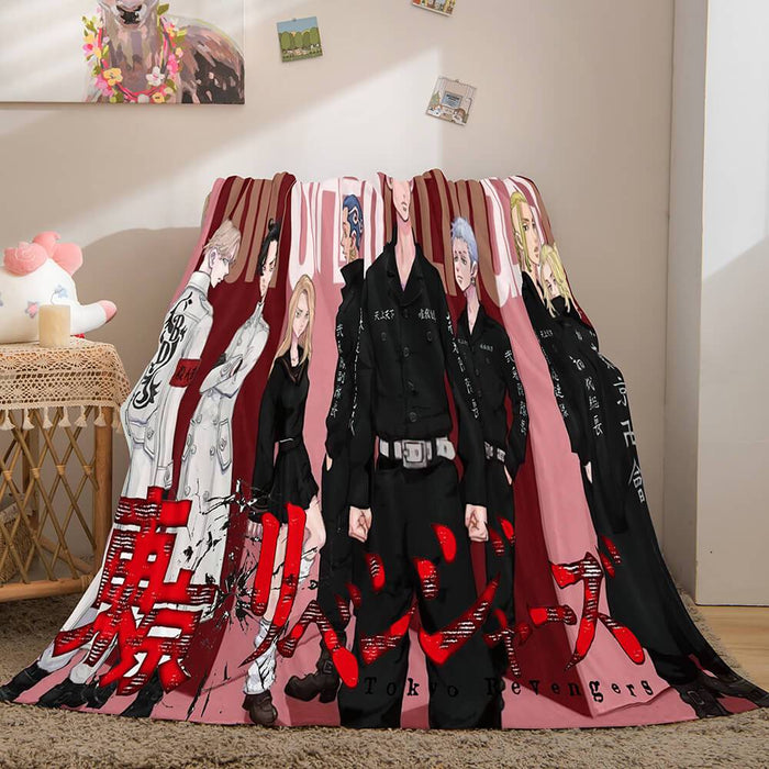 Tokyo Revengers Flannel Fleece Blanket - EBuycos
