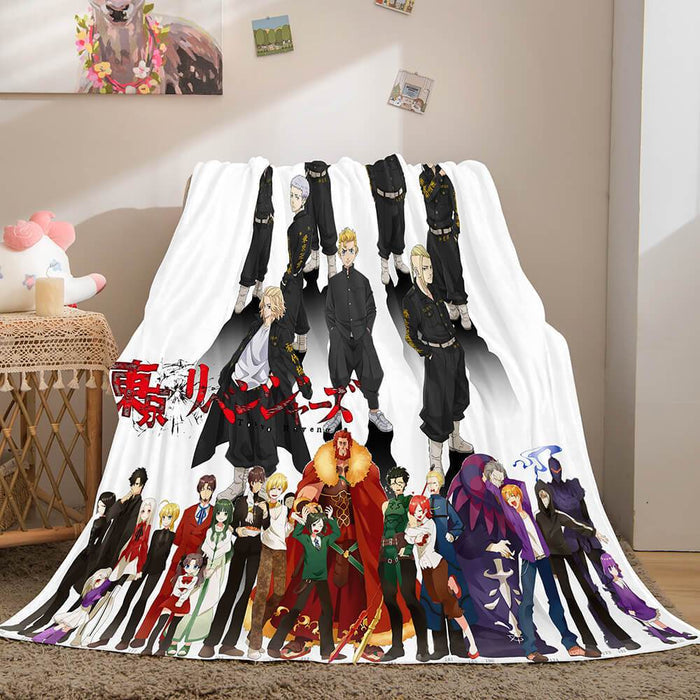 Tokyo Revengers Flannel Fleece Blanket - EBuycos