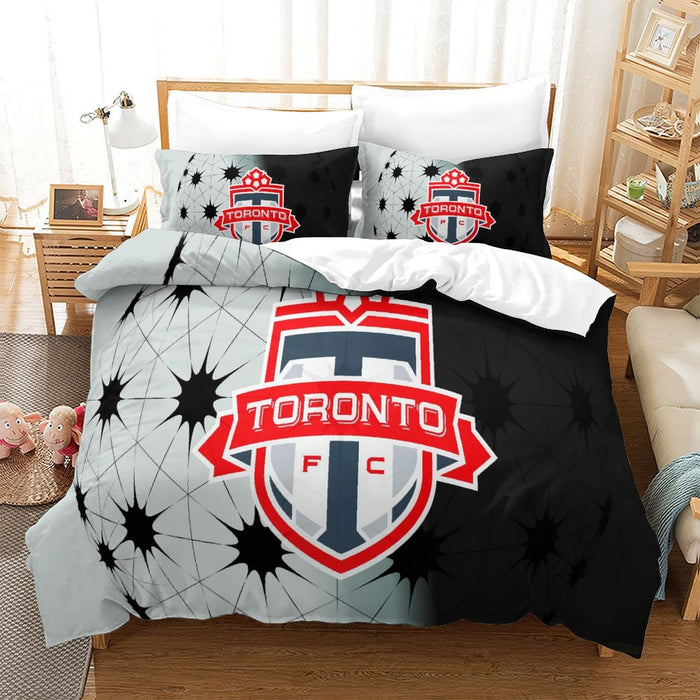 Toronto FC Bedding Set Duvet Cover Without Filler