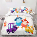 Twirlywoos Bedding Set Pattern Quilt Cover Without Filler