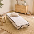 Una Single Sofa Bed Topper - White - Laura James