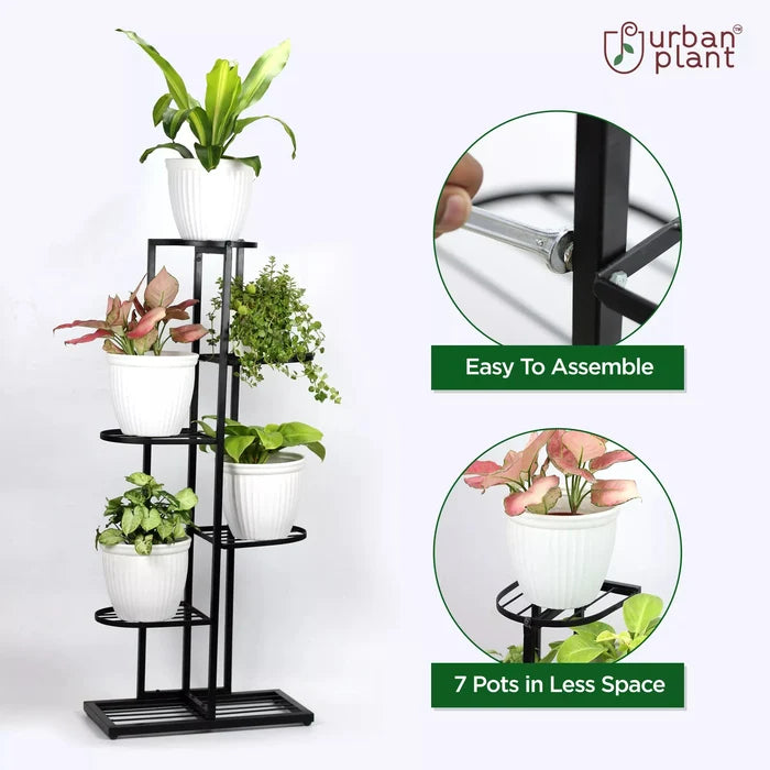 7 Tier Metal Pot Stand - Metal Stand Urban Plant