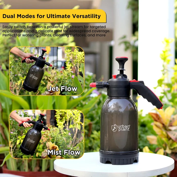Urban Plant Aquamist Pressure Sprayer Pressure Sprayer Urban Plant Transparent Black