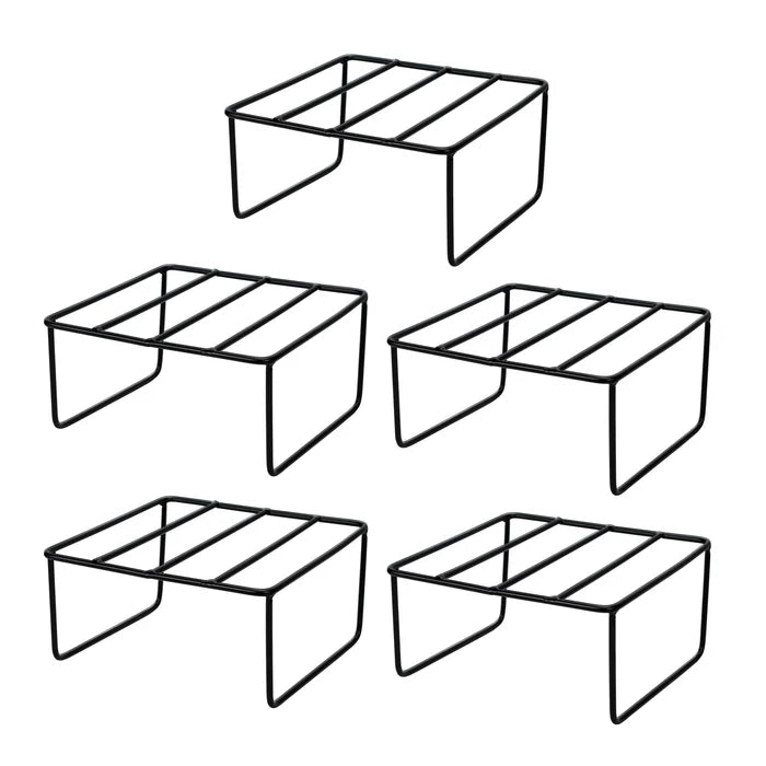 Urban Plant Durable Easy Pot Stand Square | Garden Accessories | Planter Stand for Balcony - 1174 Metal Stand Urban Plant Set of 5