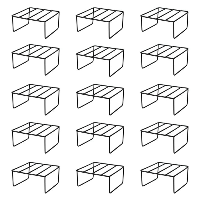 Urban Plant Durable Easy Pot Stand Square | Garden Accessories | Planter Stand for Balcony - 1174 Metal Stand Urban Plant Set of 15