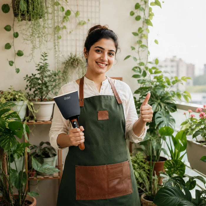 Hand Hoe for Gardening – Wide Metal Khurpa | Urban Plant