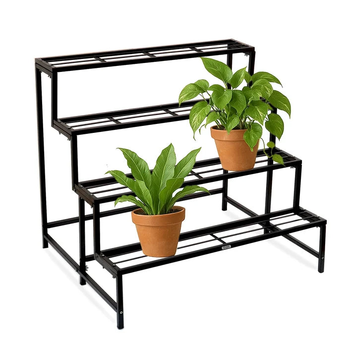 Urban Plant Heavy Duty 4-Step Planter Pot Stand Metal Stand Urban Plant